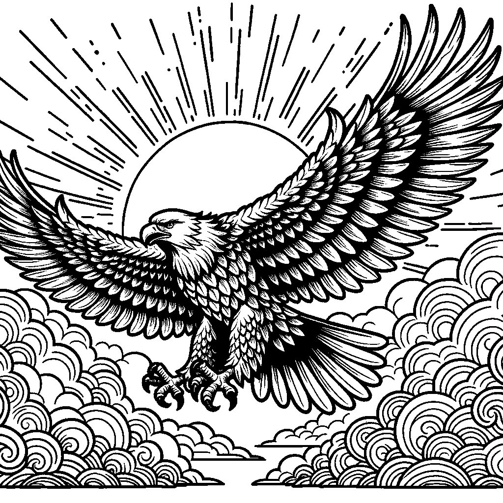 An Eagle Soaring