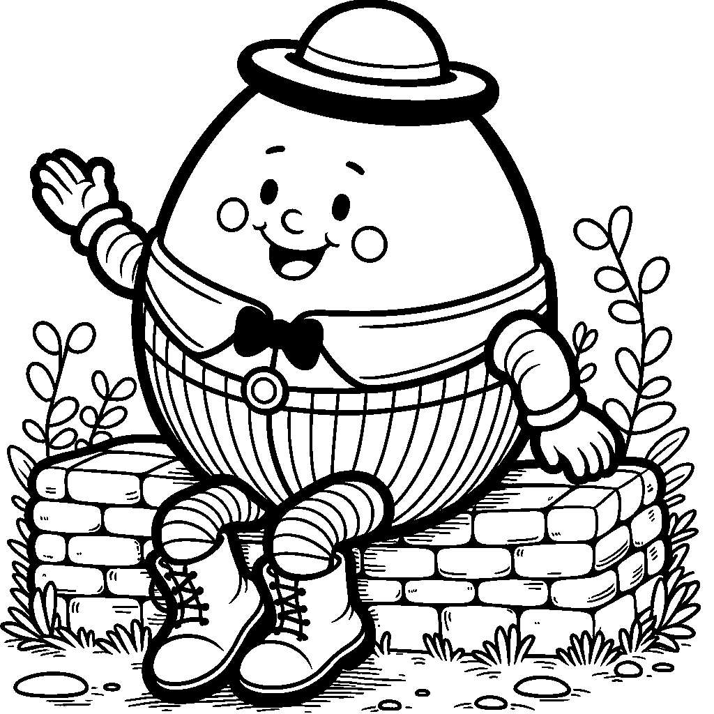 Humpty Dumpty Sitting On A Wall