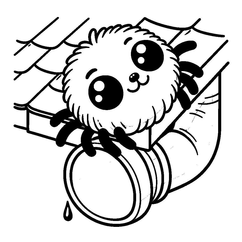 Itsy Bitsy Spider Climbing A Water Spout