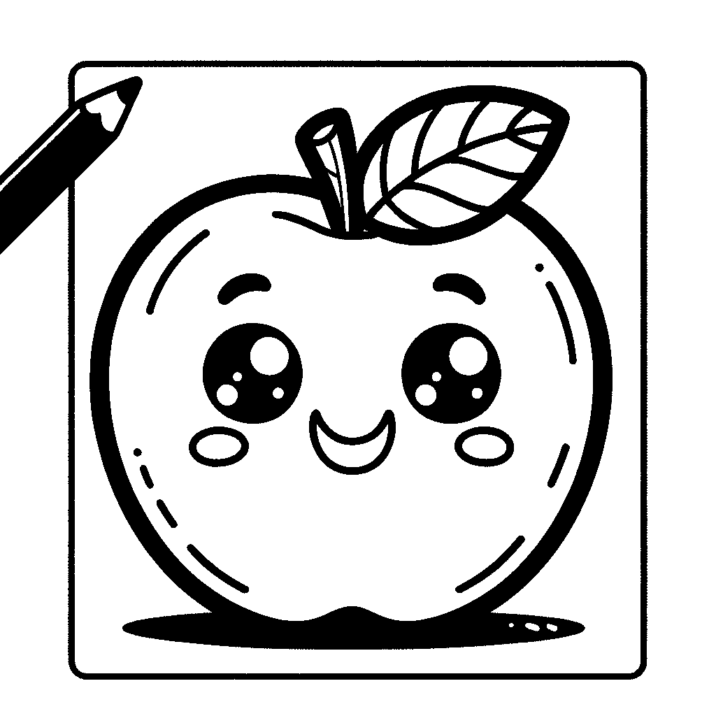 A Smiling Apple