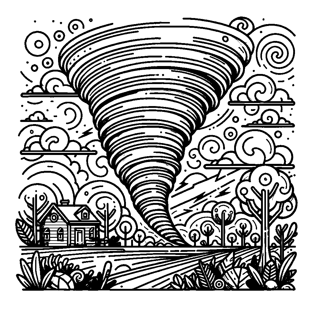 A Tornado In The Distance