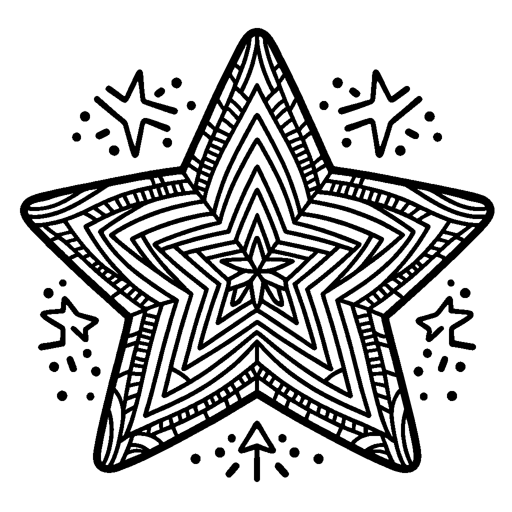 Simple Star Pattern