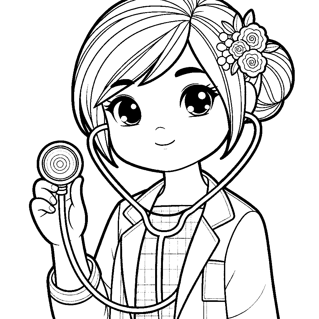 A Doctor With A Stethoscope